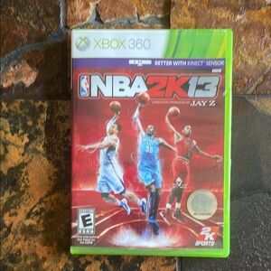NBA 2K13 Xbox 360 Game - Green Case